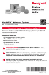 Honeywell RedLINK YTH6320R1015 Guia De Instalacion