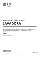 LG WT7250C Serie Manual Del Propietário