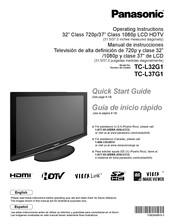 Panasonic TC-L32G1 Manual De Instrucciones