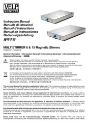 Velp Scientifica F203A0177 Manual De Instrucciones