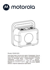 Motorola ROKR 810 Guia De Inicio Rapido