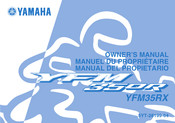 Yamaha YFM 35OR 2007 Manual Del Propietário