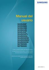 Samsung S24E650XL Manual Del Usuario