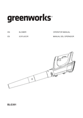 GreenWorks BLG301 Manual Del Operador