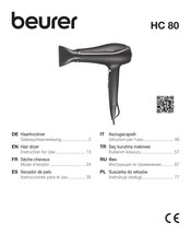 Beurer HC 80 Instrucciones Para El Uso