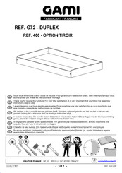 Gami DUPLEX G72 400 Instrucciones De Montaje