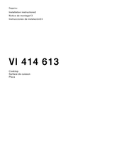 Gaggenau VI 414 613 Instrucciones De Instalación