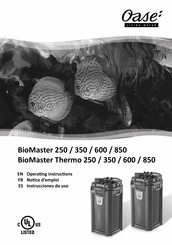 Oase BioMaster 850 BioMaster Thermo 250 Instrucciones De Uso