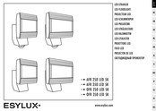 ESYLUX OFR 250 LED 5K Instrucciones De Montaje Y Manejo