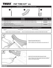 Thule T2 Instrucciones