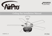 Progress Lighting AirPro P2584 Manual De Instalación