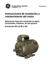 GE GEI-M1052-SP Instrucciones De Instalación Y Mantenimiento