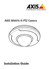 Axis M5075-G Guia De Instalacion