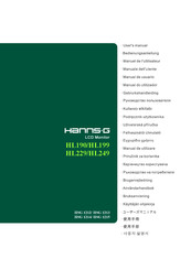 Hanns.G HL229 Manual De Usuario