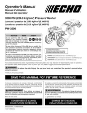 Echo PW-3200 Manual Del Operador