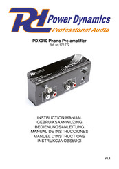 Power Dynamics 172.772 Manual De Instrucciones