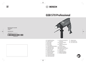 Bosch Professional GSB 570 Manual Original