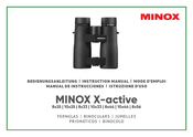 MINOX X-active 10x25 Manual De Instrucciones