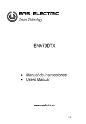 EAS ELECTRIC EMV70DTX Manual De Instrucciones