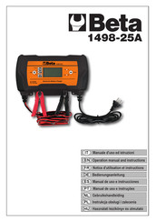 Beta 1498-25A Manual De Uso E Instrucciones