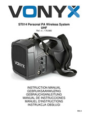 Vonyx 178.866 Manual De Instrucciones