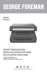 George Foreman GRS6090BC Manual De Uso Y Cuidado