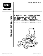 Toro 74253 Manual Del Operador