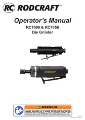 RODCRAFT RC7058 Manual Del Operador