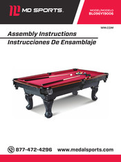 MD SPORTS BL096Y19006 Instrucciones De Ensamblaje