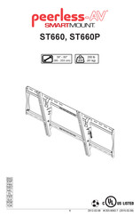 peerless-AV SMARTMOUNT ST660 Manual De Instrucciones