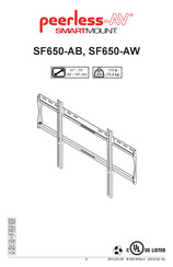 PEERLESS SF650-AB Instrucciones De Montaje