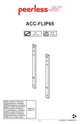 peerless-AV ACC-FLIP65 Instrucciones De Montaje