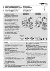 sauter UVC106BF025 Instrucciones De Montaje