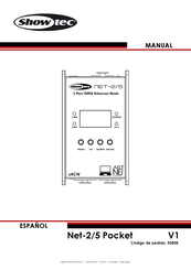 SHOWTEC Net-2/5 Pocket Manual