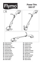 Flymo PTXT25 Instrucciones Originales