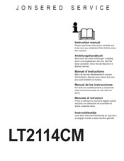 Jonsered LT2114CM Manual De Las Instrucciones