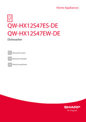 Sharp QW-HX12S47ES-DE Manual Del Usuario