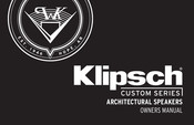 Klipsch CS-16C II Manual Del Propietário