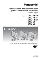 Panasonic LUMIX DMC-FS40 Instrucciones De Funcionamiento