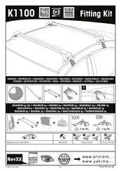 Yakima K1100 Instrucciones De Montaje