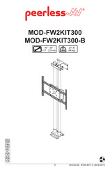 peerless-AV MOD-FW2KIT300-B Manual De Instrucciones