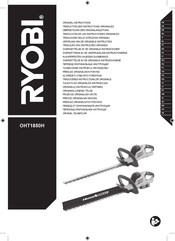 Ryobi OHT1850H Traducción De Las Instrucciones Originales