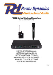 Power Dynamics PD632 Serie Manual De Instrucciones