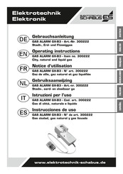 Elektrotechnik Schabus GX-B3 Instrucciones De Uso