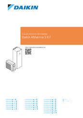 Daikin Altherma 3 R F EHVX08S23E 6V Serie Guía De Referencia Del Instalador