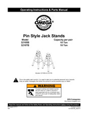 Omega Lift Equipment 32107B Instrucciones De Operación