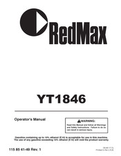 RedMax YT1846 Manual Del Operador