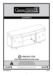 ClassicFlame 26MM9872 Instrucciones De Montaje