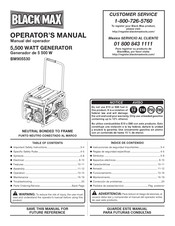 Black Max BM905530 Manual Del Operador