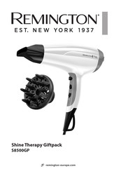 Remington Shine Therapy Giftpack S8500GP Manual De Instrucciones